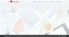Desktop Screenshot of kluge-consulting.net